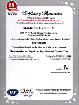 ISO Certificate - 9001